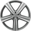 Mercedes 5 Spoke [167-21] Matt Himalaya Grey with High Sheen Wheel Img 1