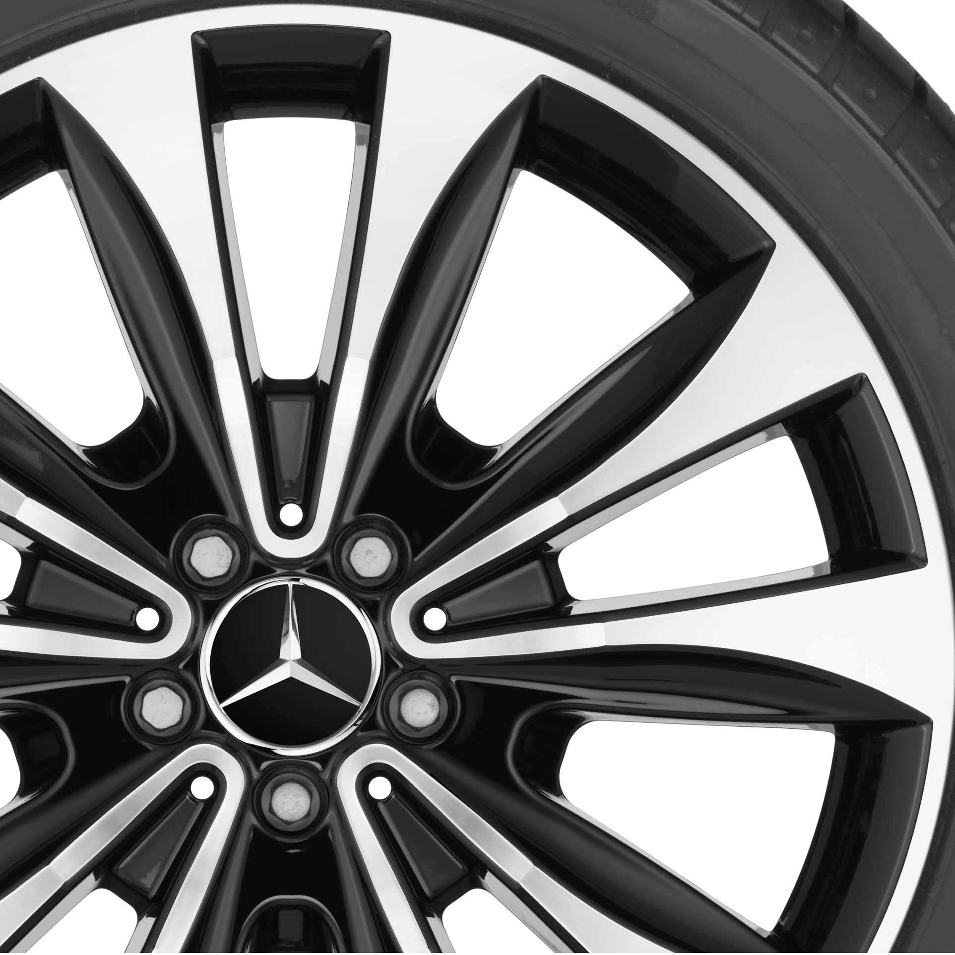Mercedes 10 Spoke [167-20] Gloss Black with High Sheen Alloy Wheel Product Image #2