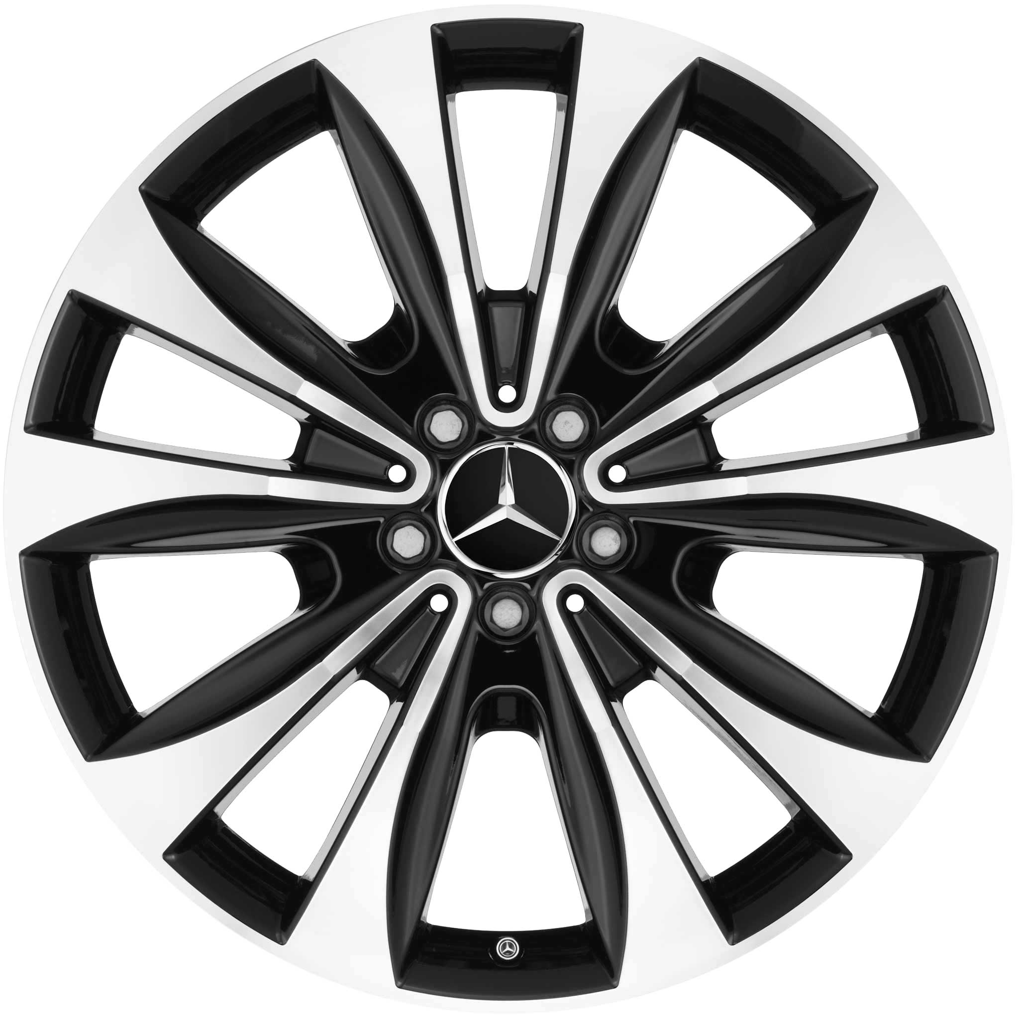 Mercedes 10 Spoke [167-20] Gloss Black with High Sheen Alloy Wheel Product Image #1