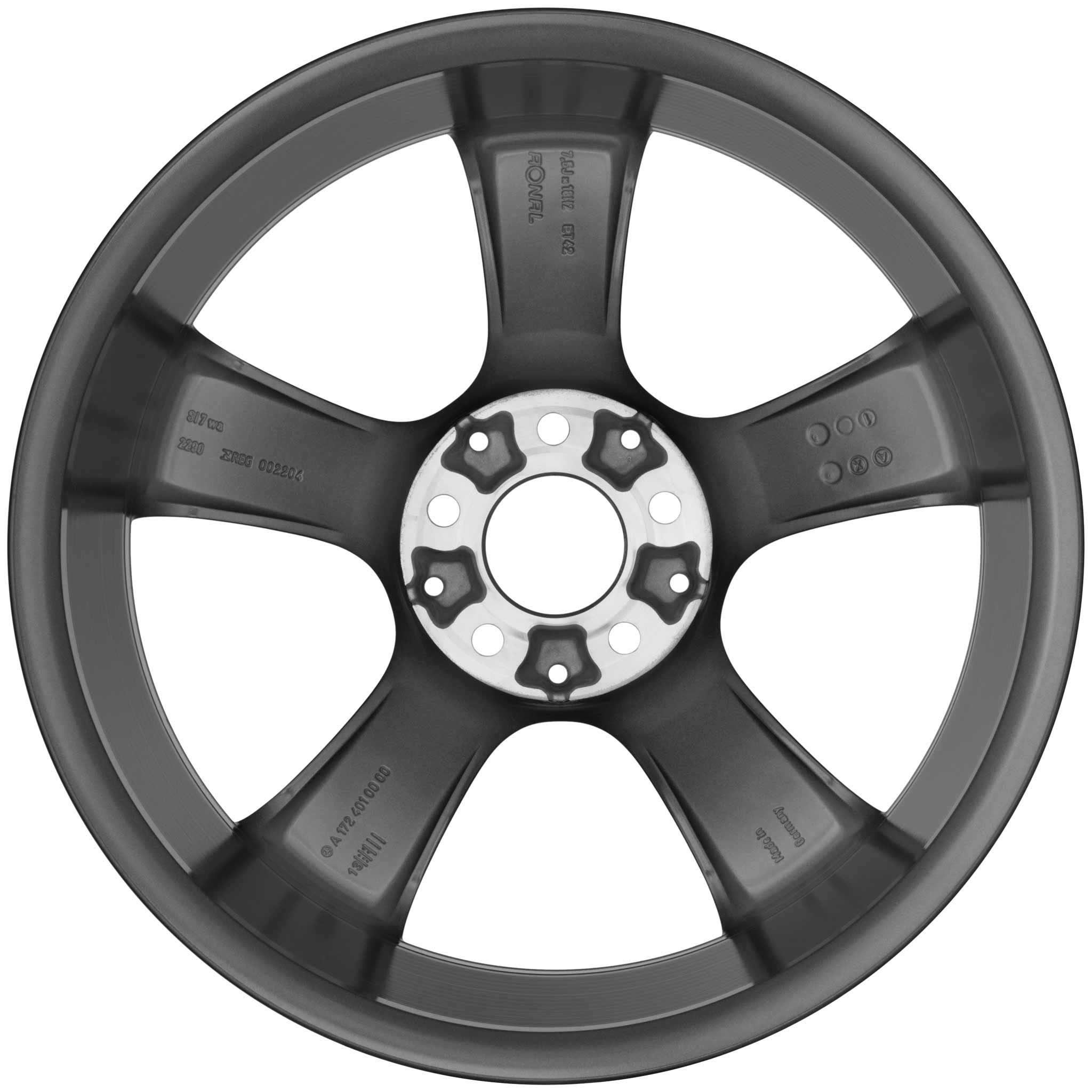 Mercedes 5 Spoke [172-18] Tremolite Metallic Alloy Wheel Product Image #3