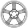Mercedes 5 Spoke [172-16] Titanium Silver Wheel Img 2