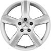 Mercedes 5 Spoke [172-16] Titanium Silver Wheel Img 1