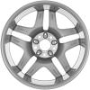 Mercedes 5 Spoke [172-18] Palladium Silver with High Sheen Wheel Img 2