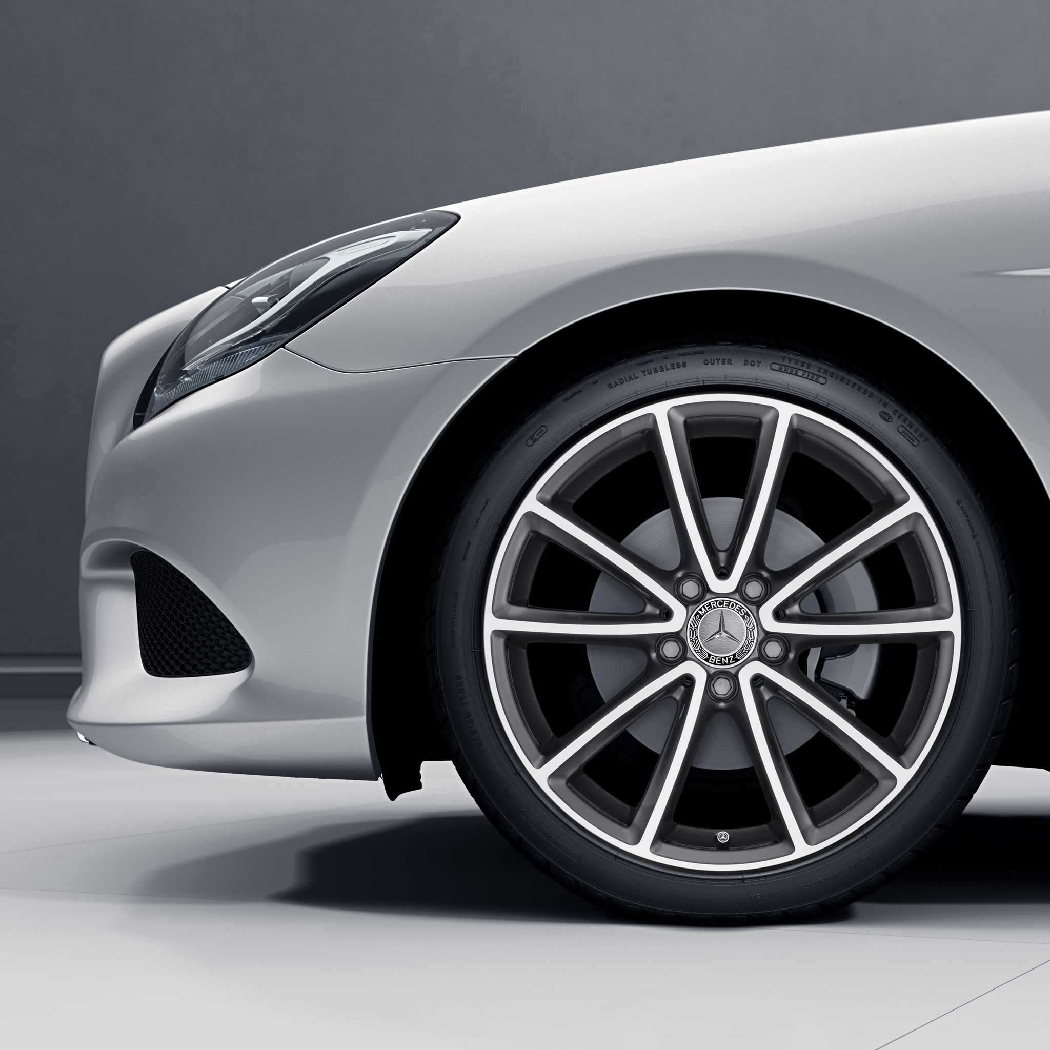 Mercedes 5 Twin Spoke [172-18] Tremolite Metallic with High Sheen Alloy Wheel Product Image #3