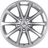 Mercedes 10 Spoke [177-17] Vanadium Silver Wheel Img 1