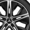 Mercedes 5 Hole [177-18] Gloss Black with High Sheen Wheel Img 2