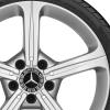 Mercedes 5 Spoke [177-17] Vanadium Silver Wheel Img 2