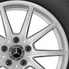 Mercedes 10 Spoke [177-17] Vanadium Silver Wheel Img 2