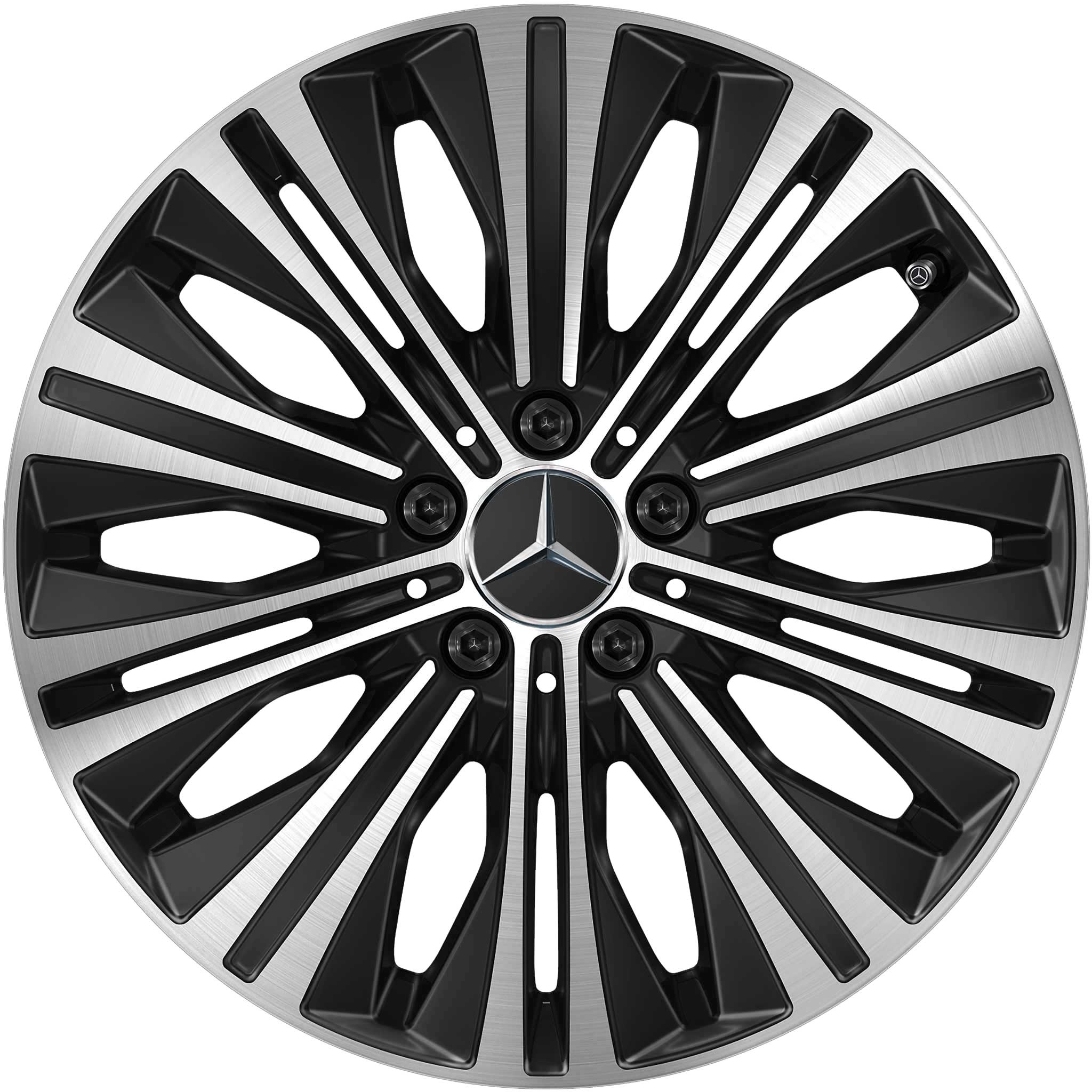 Mercedes 10 Spoke [177-18] Gloss Black with High Sheen Alloy Wheel Product Image #1