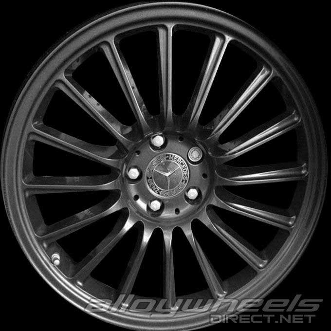 Mercedes 16 spoke [199-19] Black Alloy Wheel Product Image #2