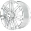 Mercedes 7 Twin Spoke [204-17] Titanium Silver Wheel Img 2