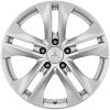 Mercedes 5 Twin Spoke [204-17] Titanium Silver Wheel Img 1