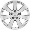 Mercedes 7 Spoke [204-16] Titanium Silver Wheel Img 1