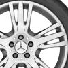 Mercedes 5 Triple Spoke [204-19] Titanium Silver Wheel Img 2