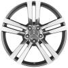 Mercedes 5 Twin Spoke [204-20] Himalaya Grey with High Sheen Wheel Img 1