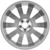 Mercedes 5 Twin Spoke [204-19] Titanium Silver Wheel Img 2