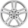 Mercedes 5 Twin Spoke [204-20] Titanium Silver Wheel Img 1