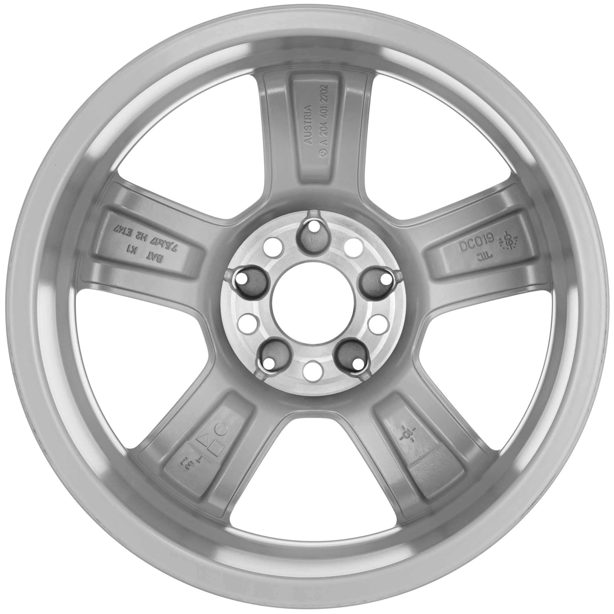 Mercedes Proserpina [204-17] Sterling Silver Alloy Wheel Product Image #2
