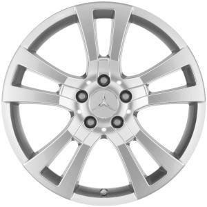 Mercedes Pulaha [204-18] Sterling Silver Alloy Wheel for Mercedes C-Class S204 - Sizes 18in