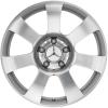 Mercedes 7 Spoke [204-17] Titanium Silver Wheel Img 1