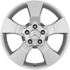 Mercedes 5 Spoke [204-17] Titanium Silver Wheel Img 1