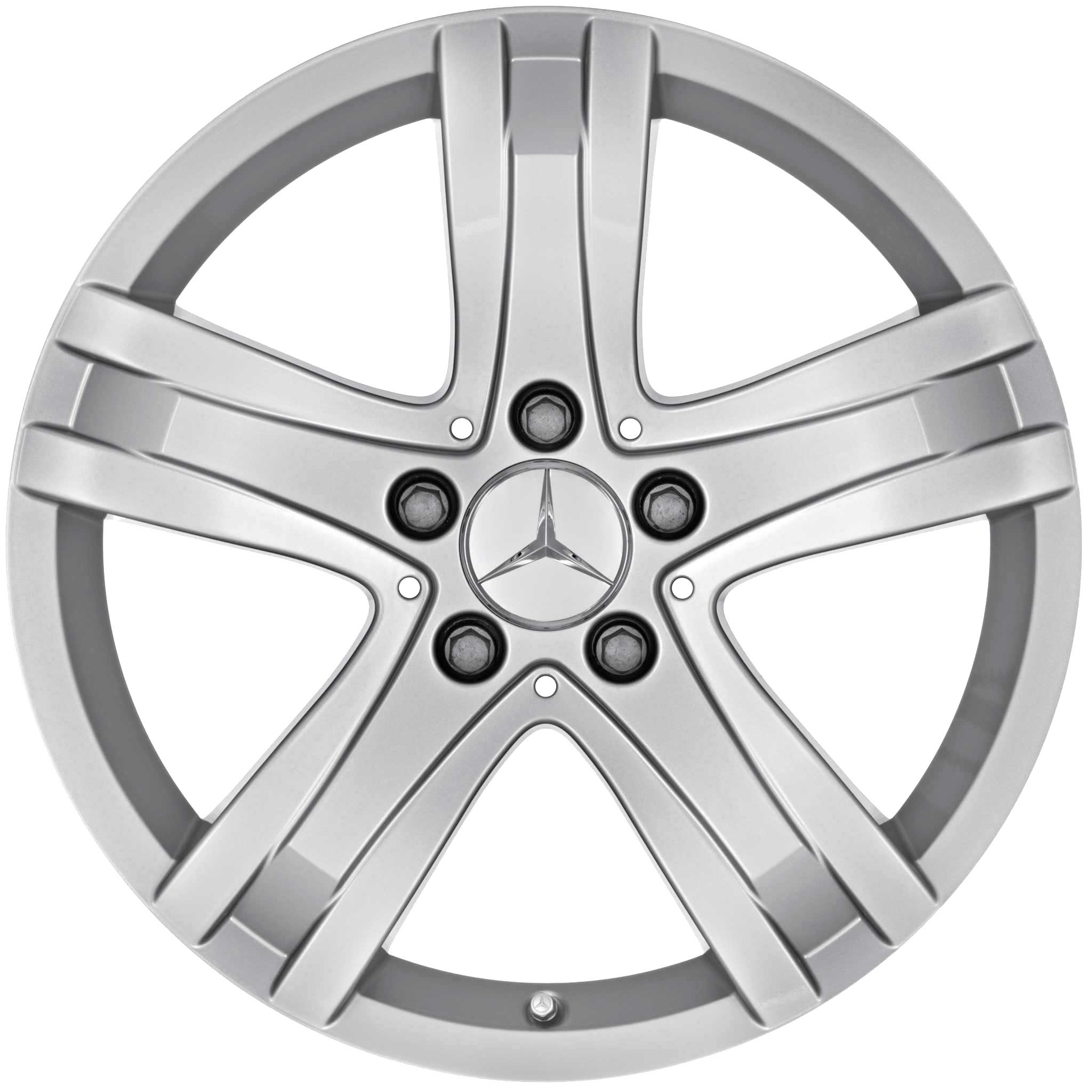 Mercedes Sadeya [204-17] Titanium Silver Alloy Wheel Product Image #1