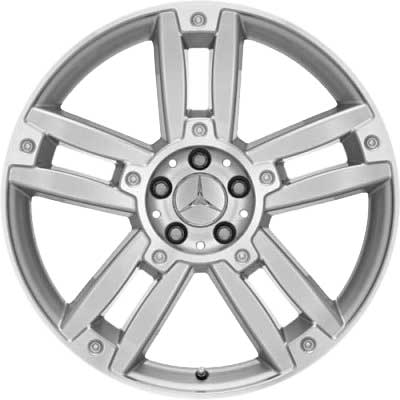Mercedes Bigawa [204-20] Titanium Silver with High Sheen Alloy Wheel Product Image #1