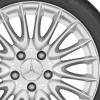 Mercedes Multispoke [204-16] Titanium Silver Wheel Img 2