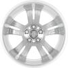 Mercedes 5 Twin Spoke [204-17] Titanium Silver Wheel Img 3