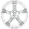 Mercedes 5 Spoke [204-18] Sterling Silver Wheel Img 3