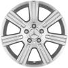 Mercedes 7 Spoke [204-17] Titanium Silver Wheel Img 1