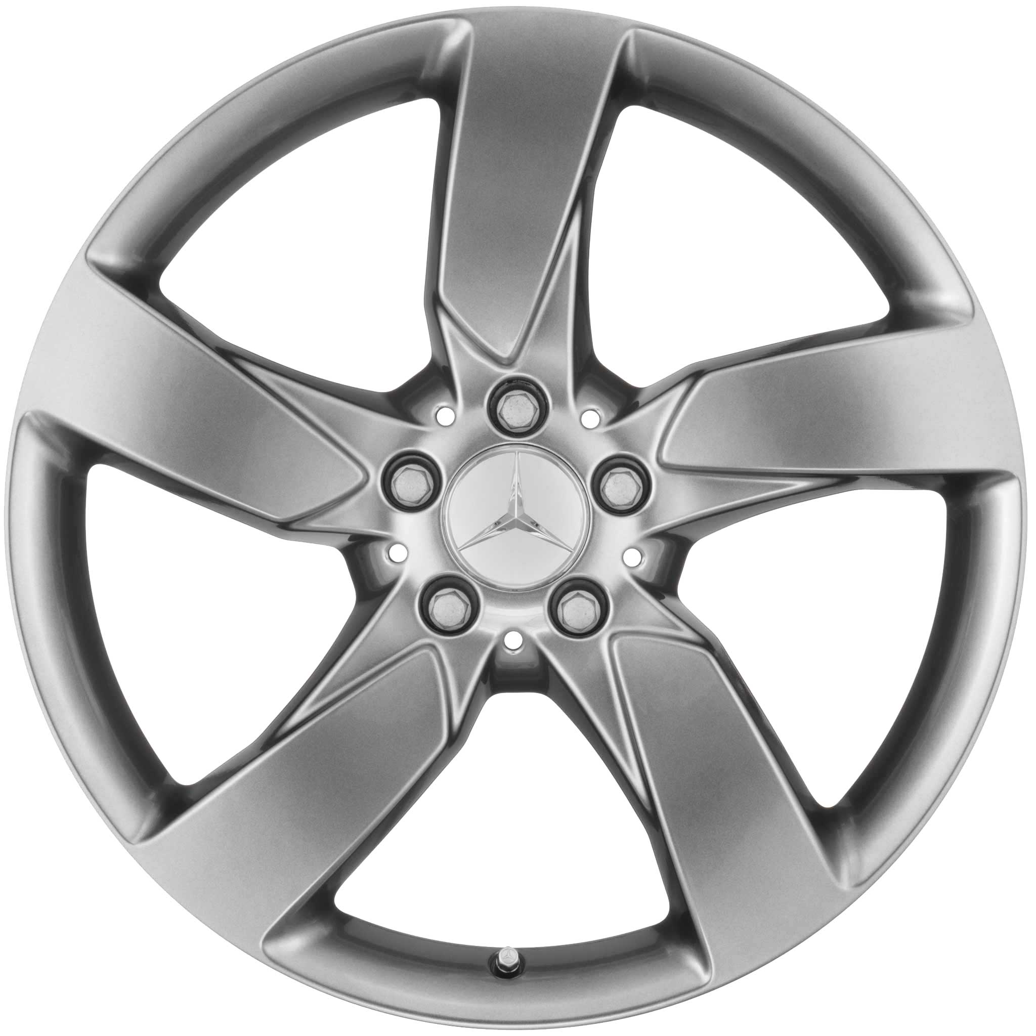 Mercedes 5 Spoke [204-19] Tremolite Metallic Alloy Wheel Product Image #1