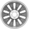 Mercedes 10 Hole [205-16] Vanadium Silver Wheel Img 3