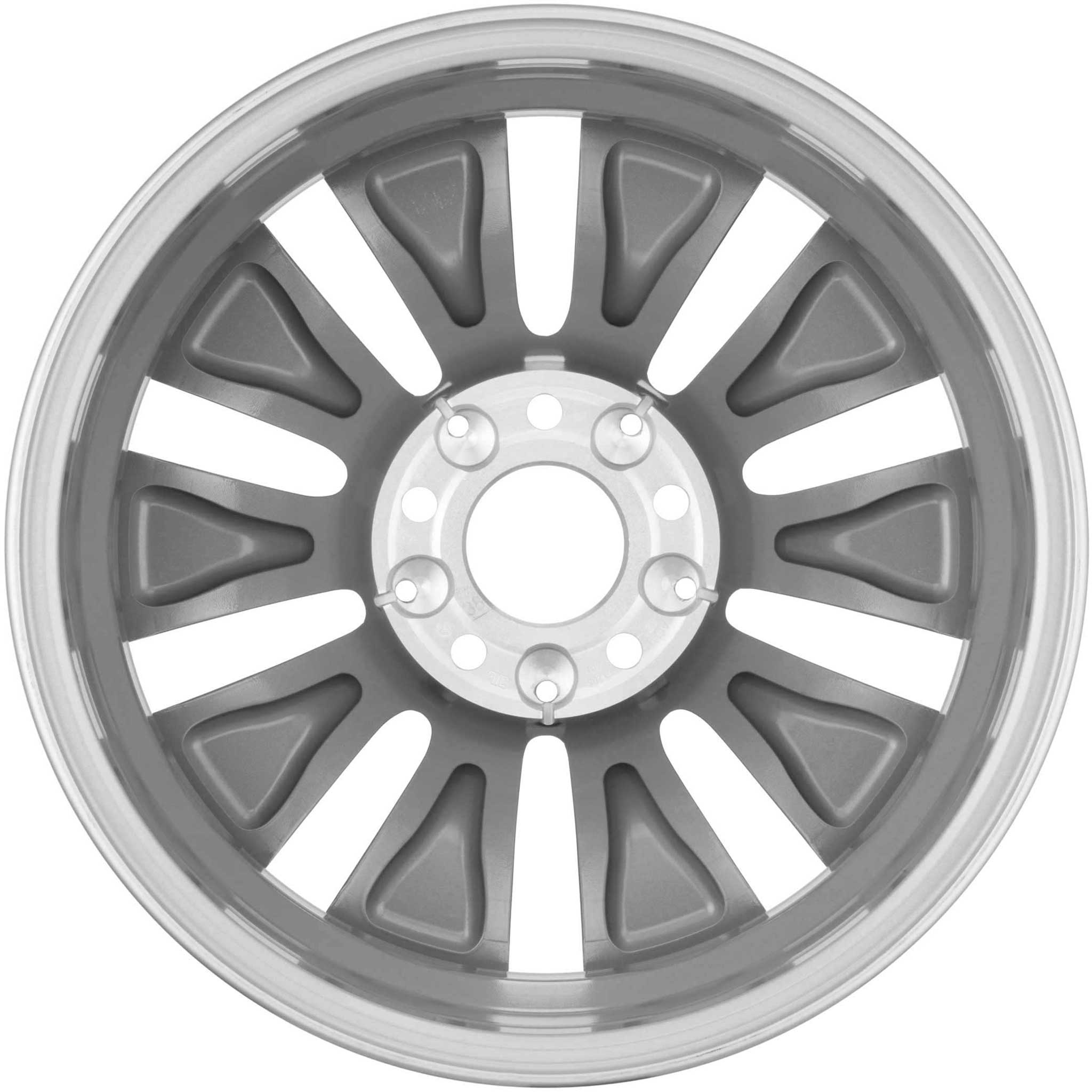Mercedes 10 Hole [205-16] Vanadium Silver Alloy Wheel Product Image #3