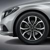 Mercedes 5 Twin Spoke [205-17] Gloss Black with High Sheen Wheel Img 4
