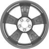 Mercedes 5 Twin Spoke [205-17] Tremolite Metallic with High Sheen Wheel Img 3