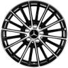 Mercedes 10 Spoke [205-18] Gloss Black with High Sheen Wheel Img 1