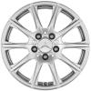 Mercedes 10 Spoke [205-16] Vanadium Silver Wheel Img 1
