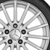 Mercedes Multispoke [205-16] Vanadium Silver Wheel Img 2