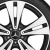 Mercedes 5 Twin Spoke [205-19] Gloss Black with High Sheen Wheel Img 2
