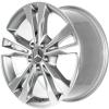 Mercedes 5 Twin Spoke [205-18] Himalaya Grey with High Sheen Wheel Img 2