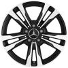 Mercedes 5 Twin Spoke [205-18] Gloss Black with High Sheen Wheel Img 1