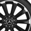 Mercedes 10 Spoke [205-19] Gloss Black with High Sheen Rim Edge Wheel Img 2