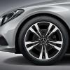 Mercedes 5 Twin Spoke [205-18] Gloss Black with High Sheen Wheel Img 3