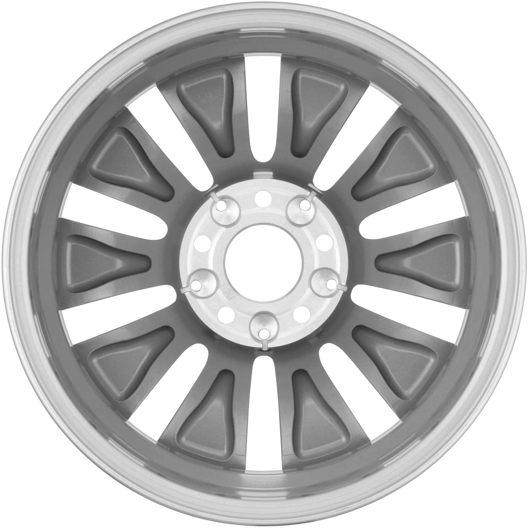 Mercedes 10 Hole [205-17] Vanadium Silver Alloy Wheel Product Image #3