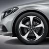 Mercedes 5 Spoke [205-18] Gloss Black with High Sheen Wheel Img 3