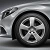 Mercedes 5 Spoke [205-17] Vanadium Silver Wheel Img 4