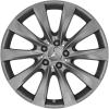 Mercedes 10 Spoke [205-19] Himalaya Grey Wheel Img 1