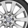 Mercedes 10 Spoke [205-19] Vanadium Silver Wheel Img 2