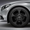 Mercedes 5 Spoke [205-18] Matt Black Wheel Img 3